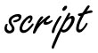 Script Fonts