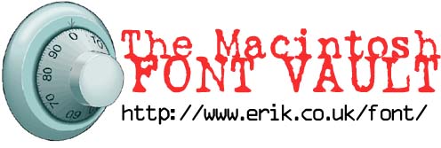Mac Font Vault Banner